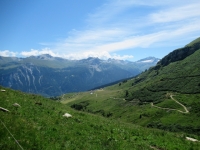 Val da Larisch - Vista sull'alpeggio di Dumagns