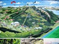 Panoramica dell'area divertimenti Monte Tamaro