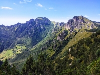 Passo della Spina - Vista sulla Corna Blacca