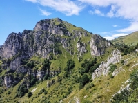 In direzione del Passo Dosso Alto - Panorama