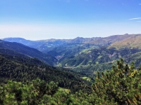 Rilievi della Val Trompia dal Passo Dosso Alto