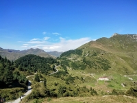 Panorama sul Passo Dosso Alto dal Passo delle Portole