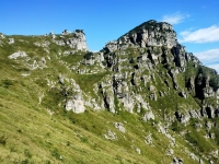 Panorama lungo il Sentiero del Crinale