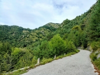 Salendo al Passo del Baremone