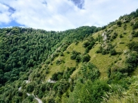 Salendo al Passo del Baremone