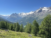 Panorama salendo in quota