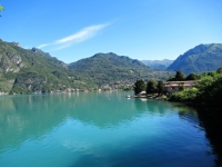 Lago Ceresio (parte italiana in direzione di Porlezza)
