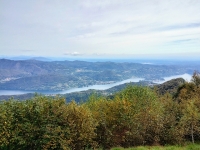 Panorama su Orta San Giulio dal Monte Piogera