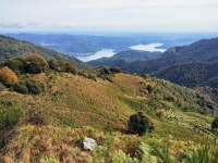 Bel punto panoramico prima dell'Alpe Sacchi nei pressi dell'Alpe Previano