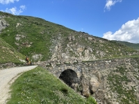 In direzione del Passo San Giacomo